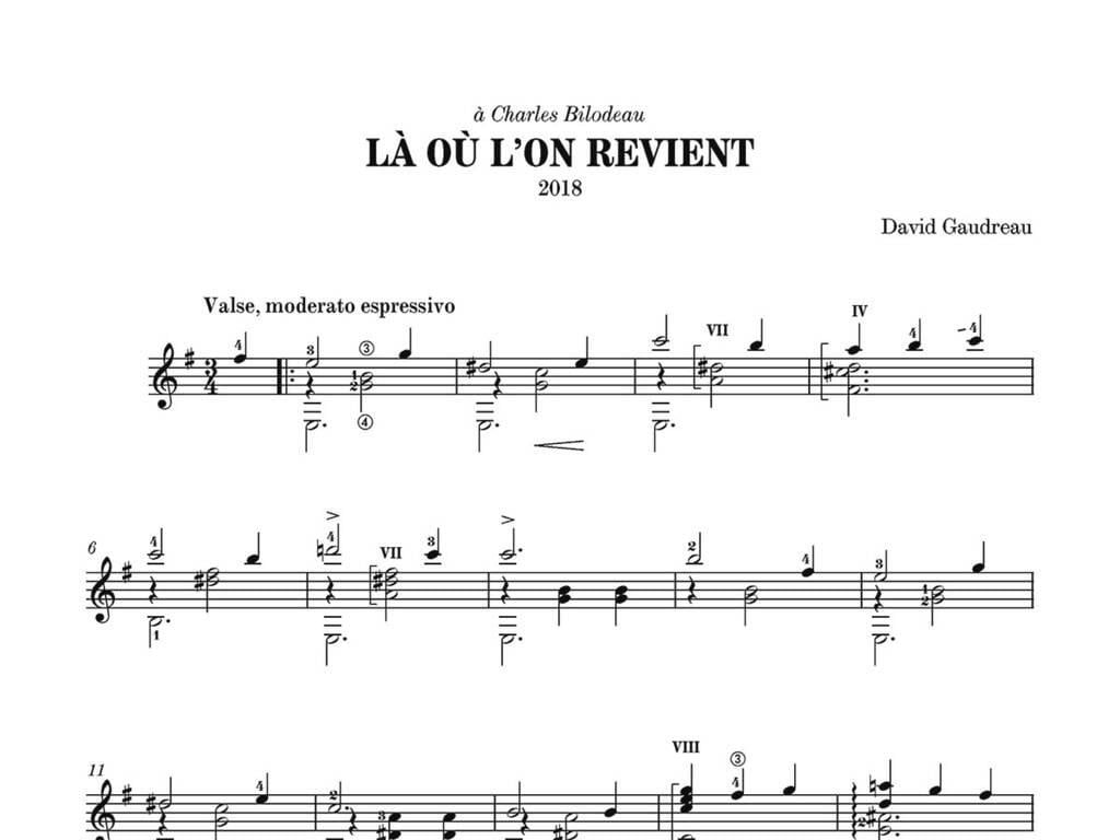 Là Où L'On Revient